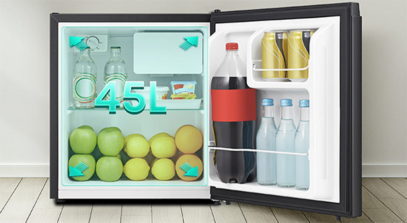Tủ lạnh mini Hisense HR05DB 45 lít - Hàng chính hãng