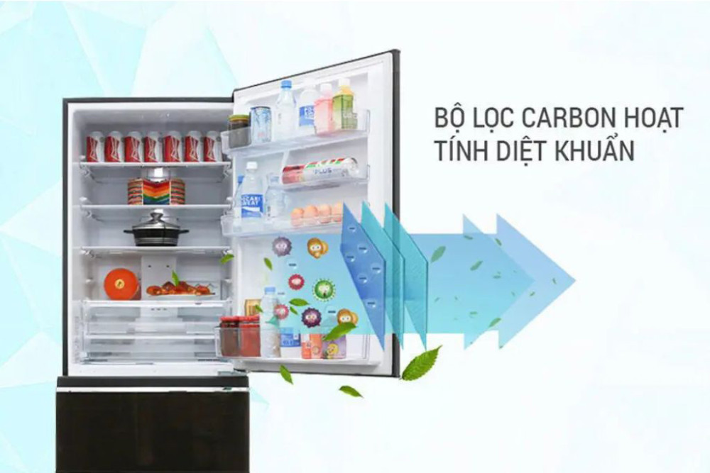 Tủ lạnh Mitsubishi Electric inverter 272 lít MR-CX35EM-BRW-V - Hàng chính hãng