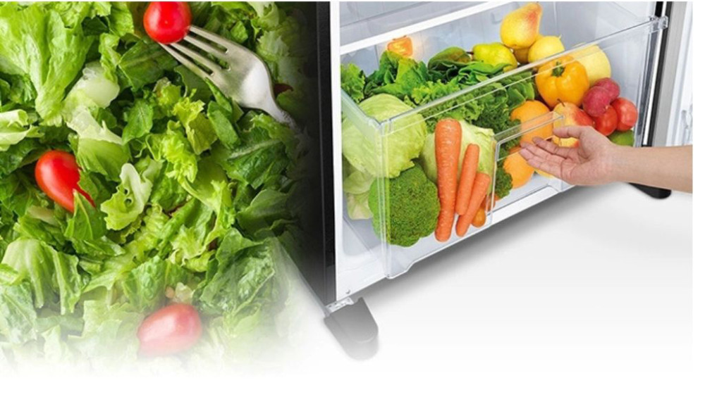 Tủ lạnh Mitsubishi inverter 376 lít MR-FX47EN-GBK - Hàng chính hãng