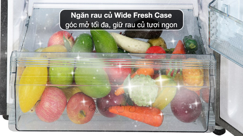 Tủ lạnh Panasonic Inverter 326 lít NR-TL351GVKV  - Hàng chính hãng