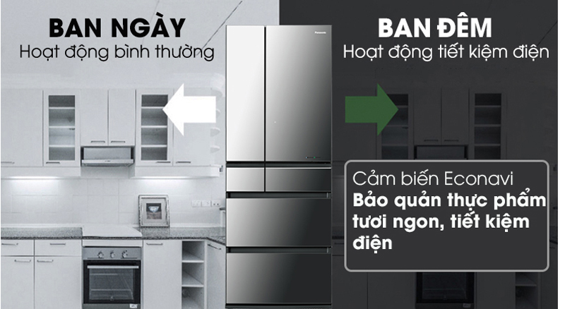 Tủ lạnh Panasonic Inverter NR-F603GT-X2 - Hàng chính hãng