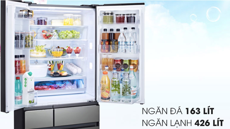 Tủ lạnh Panasonic Inverter NR-F603GT-X2 - Hàng chính hãng