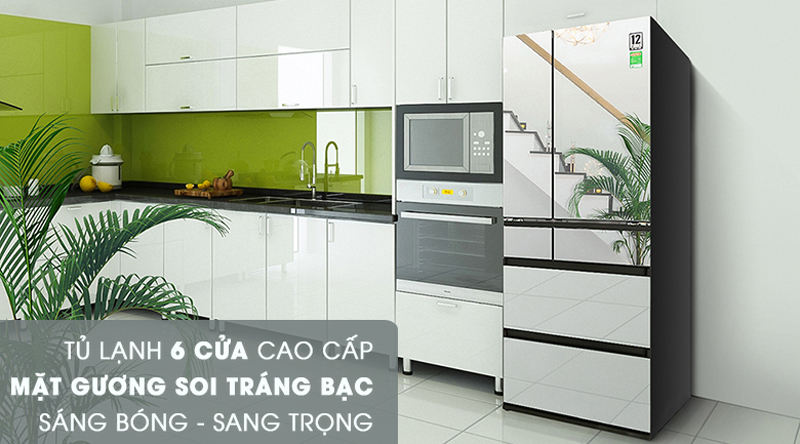 Tủ lạnh Panasonic Inverter NR-F603GT-X2 - Hàng chính hãng