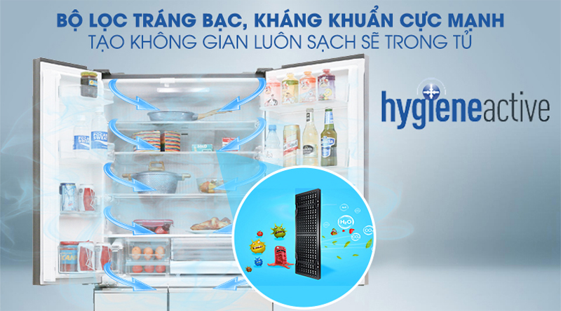 Tủ lạnh Panasonic Inverter NR-F603GT-X2 - Hàng chính hãng