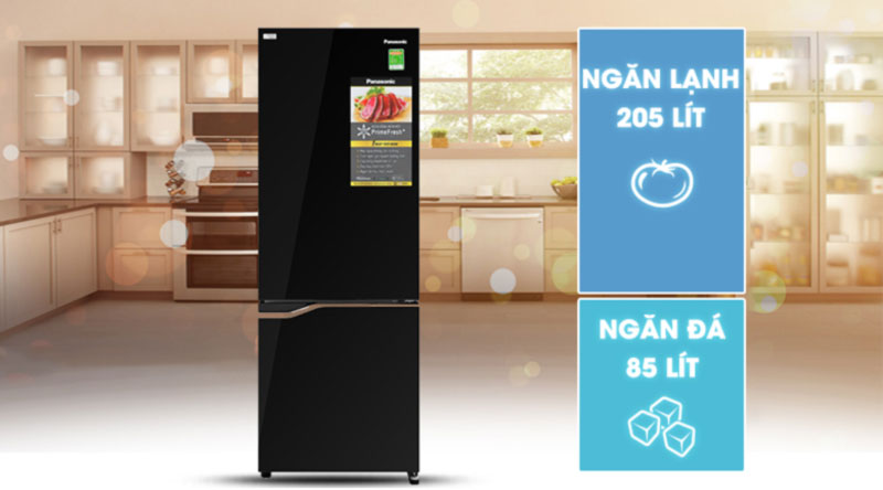 Tủ lạnh Panasonic NR-BV320GKVN - 290 lít - Hàng chính hãng