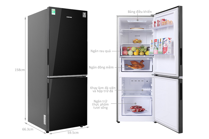 Tủ lạnh Samsung Inverter RB27N4010BU/SV  - Hàng chính hãng