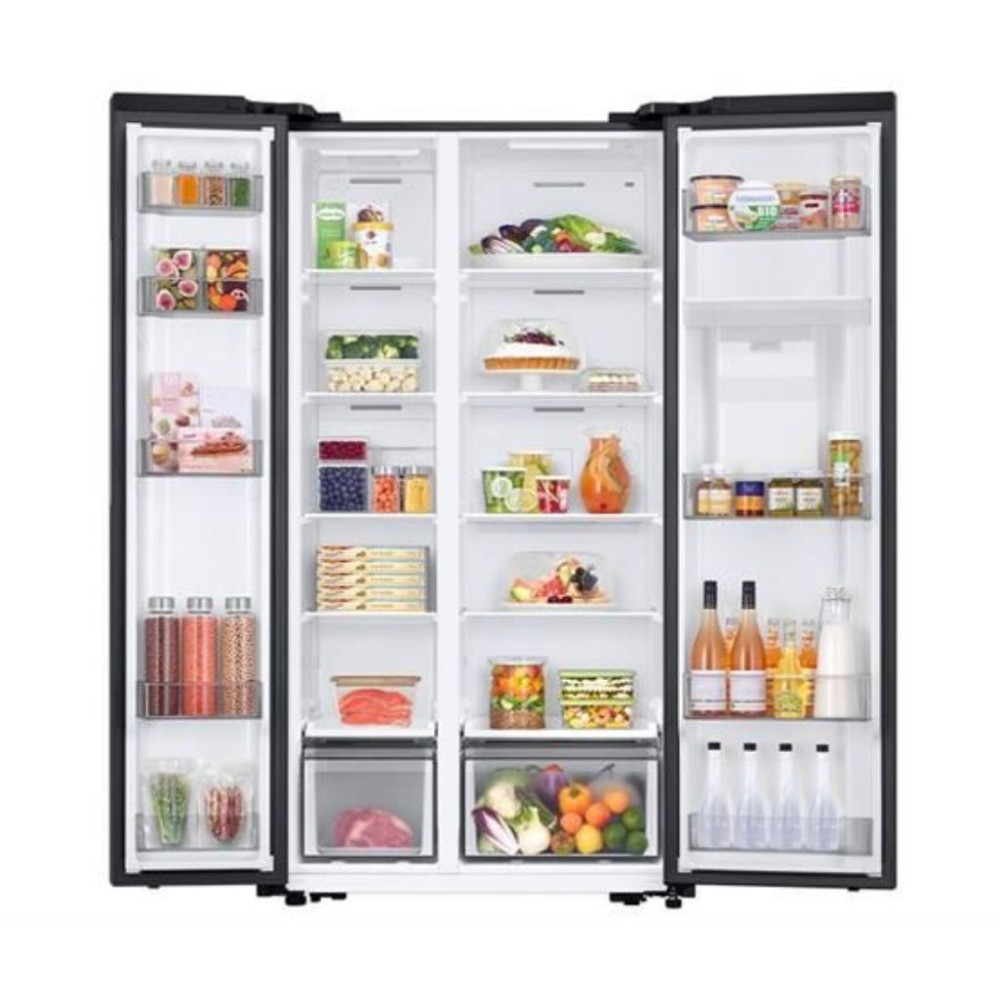 Bên trong tủ lạnh Samsung inverter 578 lít Side By Side RS57DG410EB4SV