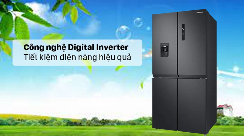 Tủ lạnh Samsung Inverter 488 lít RF48A4010B4/SV - Hàng chính hãng