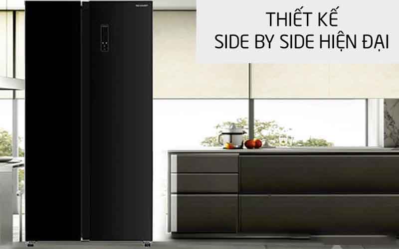 Thiết kế sang trọng với kiểu dáng Side by Side hiện đại