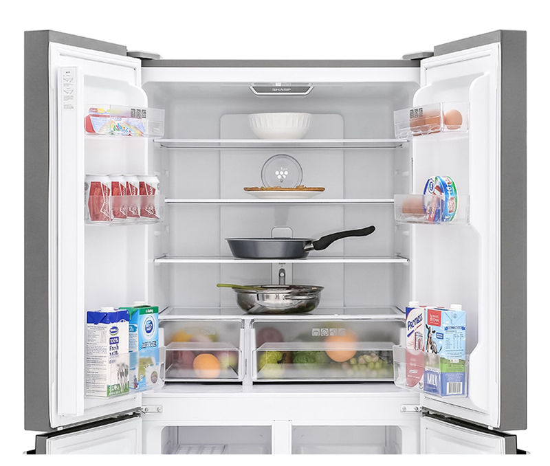 Tủ lạnh Sharp Inverter 401 lít SJ-FXP480VG-BK - Hàng chính hãng