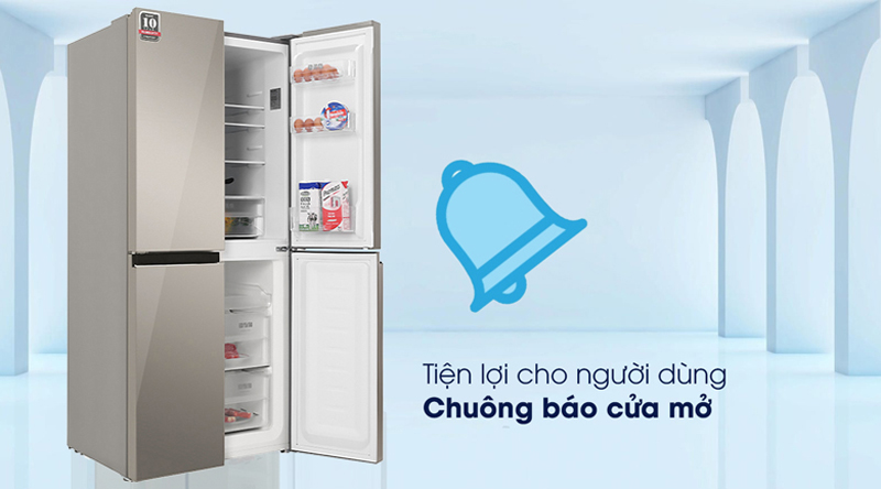 Tủ lạnh Sharp Inverter 401 lít SJ-FXP480VG-CH - Hàng chính hãng