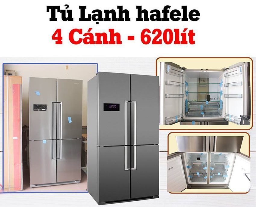 Tủ lạnh side by side Hafele HF-SBSIB 539.16.230 - Hàng chính hãng