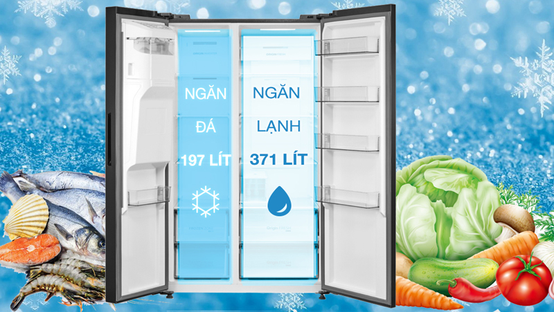 Tủ lạnh Toshiba GR-RS755WIA-PGV(22)-XK - Hàng chính hãng