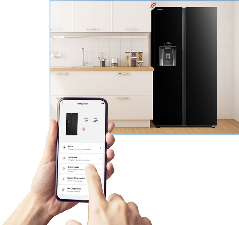 Tủ lạnh Toshiba GR-RS755WIA-PGV(22)-XK - Hàng chính hãng