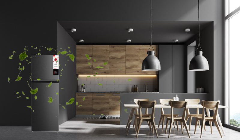 Tủ lạnh Toshiba Inverter 312 lít GR-RT400WE-PMV(06)-MG - Hàng chính hãng