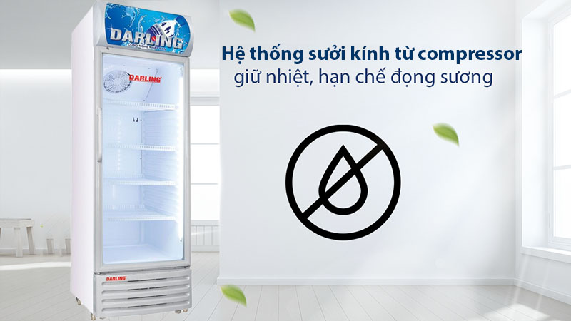 Tủ mát 1 cửa Darling DL-3200AL - Hàng chính hãng