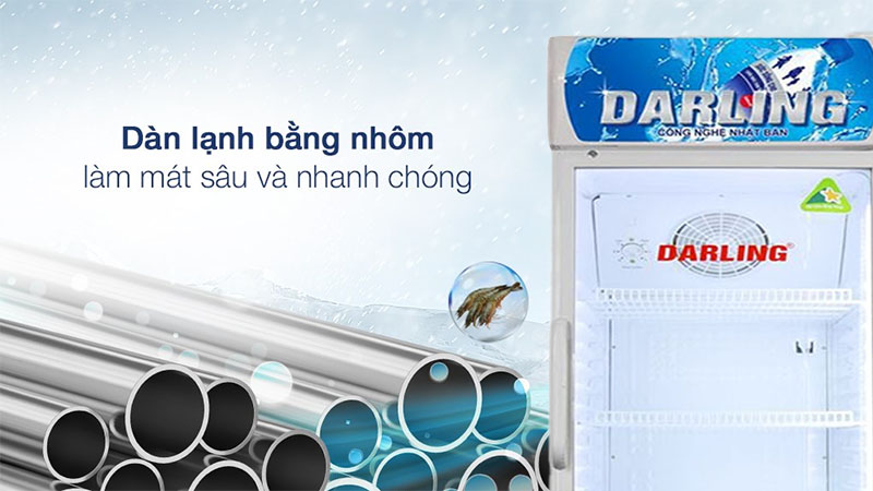 Tủ mát 1 cửa Darling DL-3200AL - Hàng chính hãng