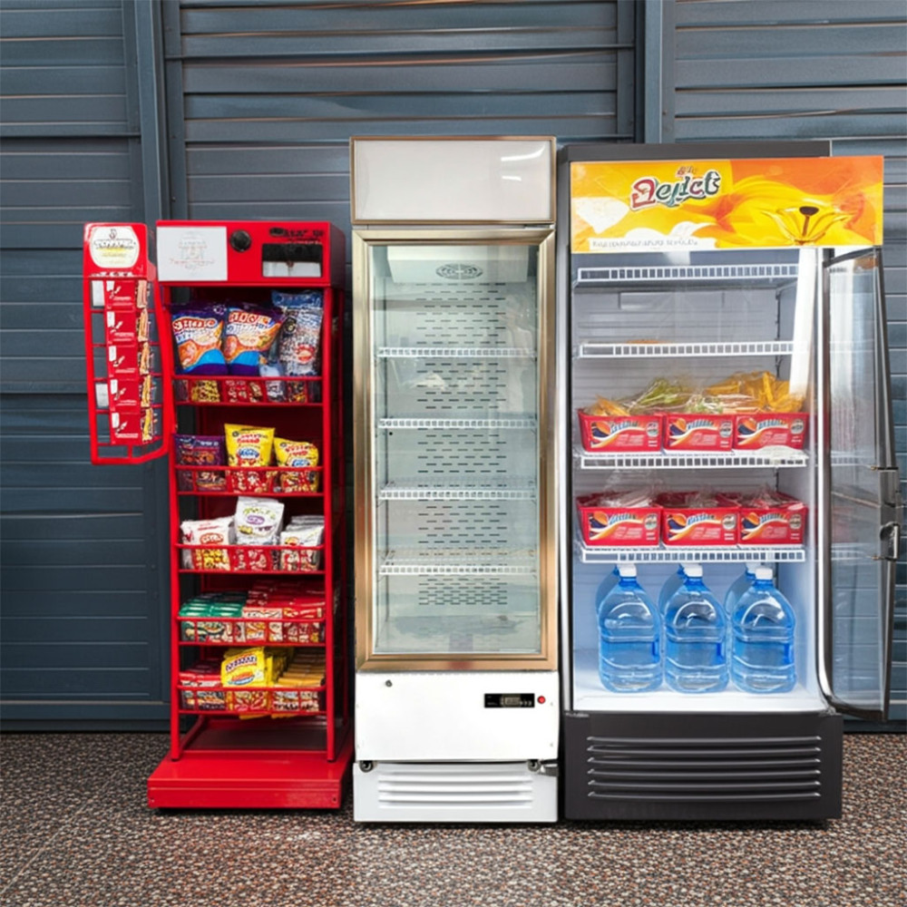 Tủ mát 1 cửa kính Lightcool LC-328F 328L Trắng - Hàng chính hãng