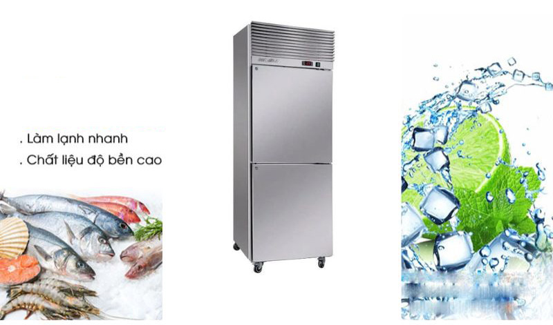 Tủ mát đứng 2 cánh TurboGold TG-2DC - Hàng chính hãng