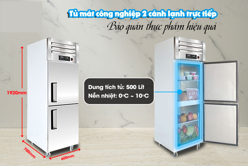 Kích thước nhỏ gọn, không chiếm nhiều diện tích