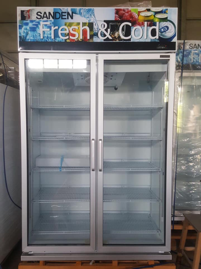 Tủ mát 2 cánh kính Sanden SPD-1000P - Hàng chính hãng
