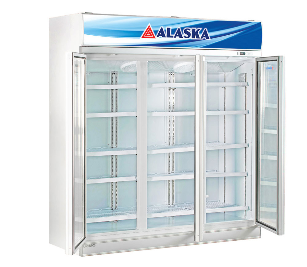 Tủ mát 3 cánh Alaska 1500 lít LC-1500C3 - Hàng chính hãng