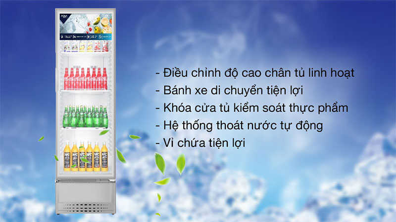 Tiện ích của Tủ mát Aqua 215 lít AQS-AF340N