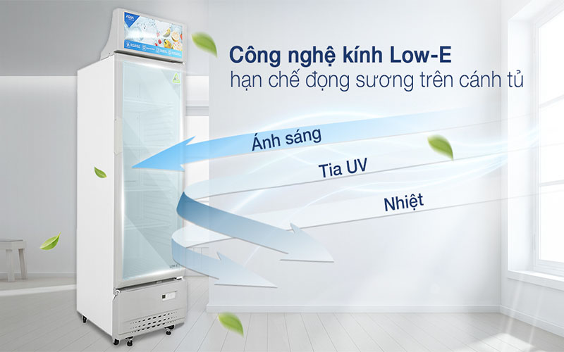 Tủ mát Aqua 215 lít AQS-AF340S - Hàng chính hãng