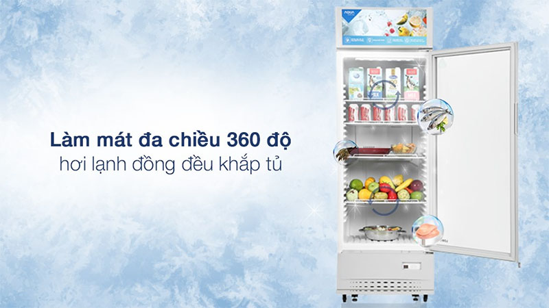 Công nghệ làm mát của Tủ mát Aqua 280 lít AQS-AF400S