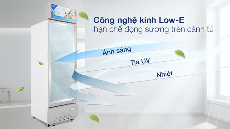 Tủ mát Aqua 320 lít AQS-AF440S - Hàng chính hãng