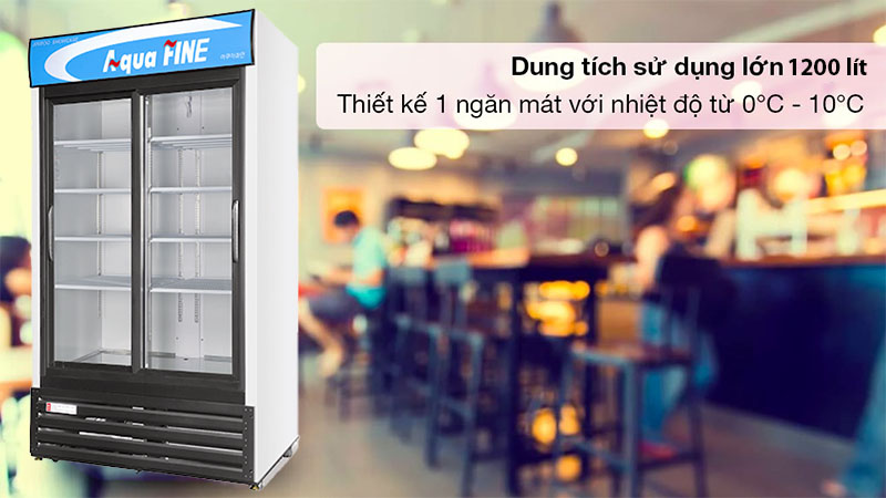 Tủ mát AquaFine JW-1350R - Hàng chính hãng