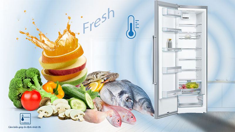 Tủ lạnh Bosch KSV36BIEP - Hàng chính hãng