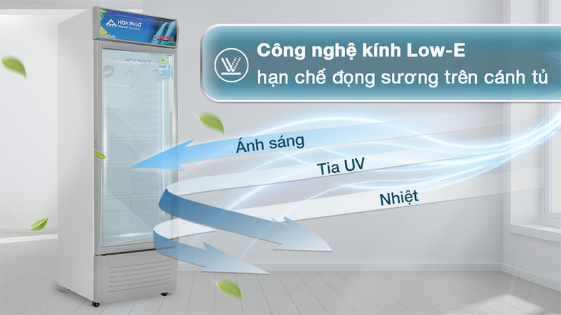 Tủ mát Hoà Phát 242 lít HSR-S6242 - Hàng chính hãng