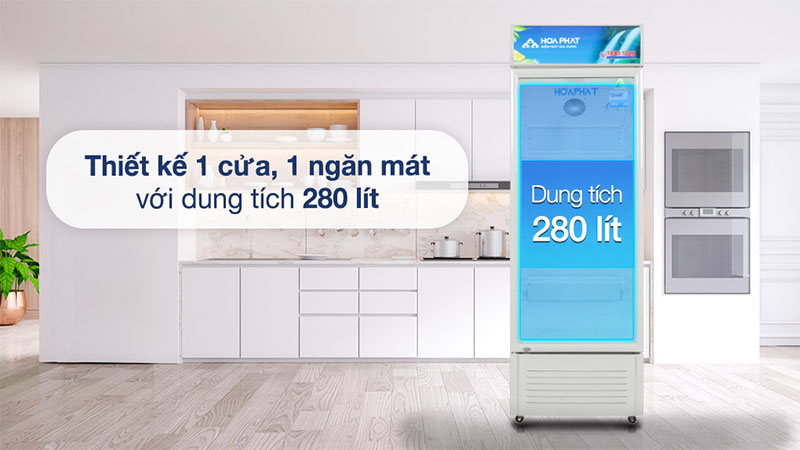 Tủ mát Hoà Phát 280 lít HSR-S6280 - Hàng chính hãng