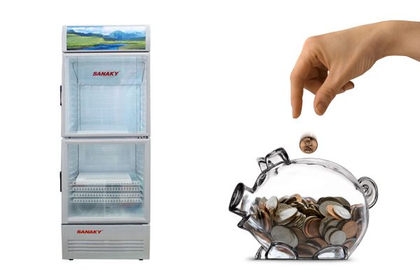 Tiết kiệm điện cho tủ mát Interver Sanaky VH-259W3