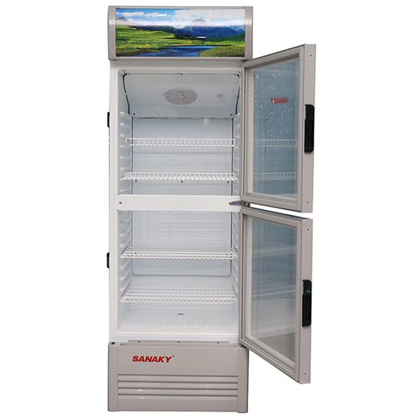 Bên trong của Tủ mát 2 cánh Interver Sanaky VH-408W3