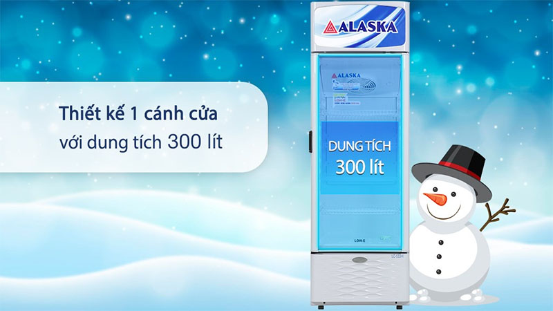 Tủ mát Inverter Alaska LC-533HI - Hàng chính hãng