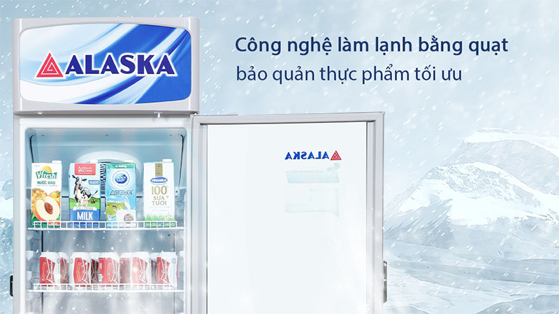 Tủ mát Inverter Alaska LC-533HI - Hàng chính hãng