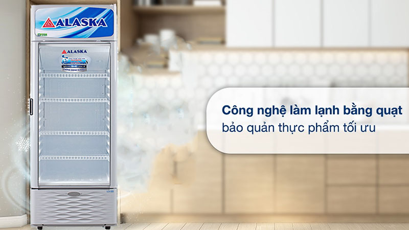 Công nghệ làm lạnh của Tủ mát Inverter Alaska LCI-300