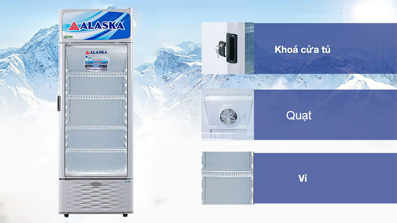 Tủ mát Inverter Alaska LCI-300