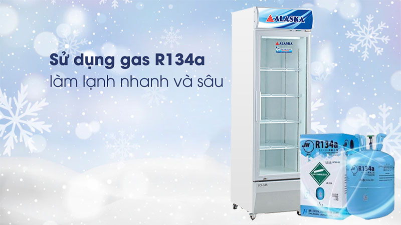 Tủ mát Inverter Alaska LCI-345 - Hàng chính hãng