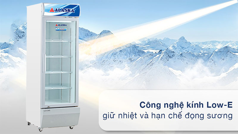 Tủ mát Inverter Alaska LCI-345 - Hàng chính hãng