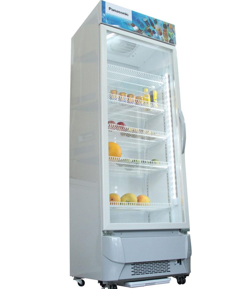 Mặt kính trong suốt của tủ mát Panasonic SMR-PT450AVN\