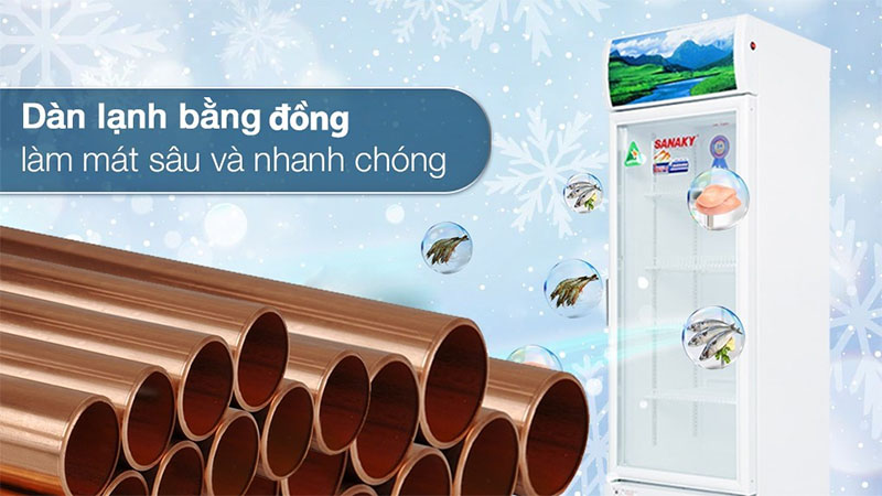 Tủ mát Sanaky VH-2589K - Hàng chính hãng