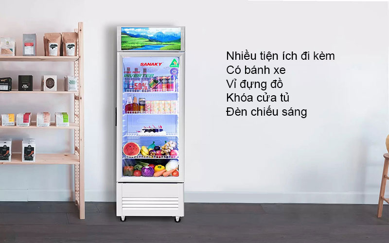 Tủ mát Inverter Sanaky VH-2589K3 - Hàng chính hãng