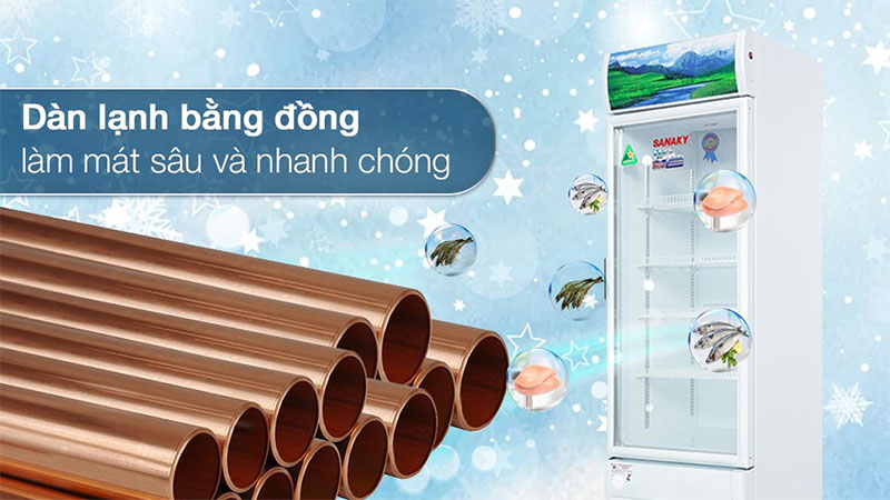 Tủ mát Inverter Sanaky VH-3589K3 - Hàng chính hãng