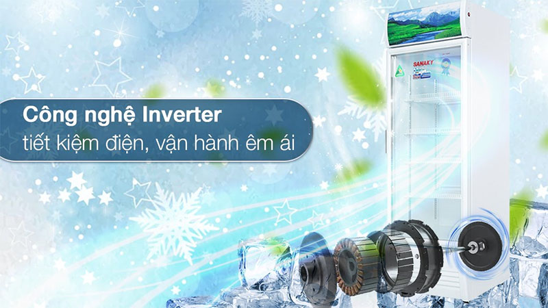 Tủ mát Inverter Sanaky VH-3589K3 - Hàng chính hãng