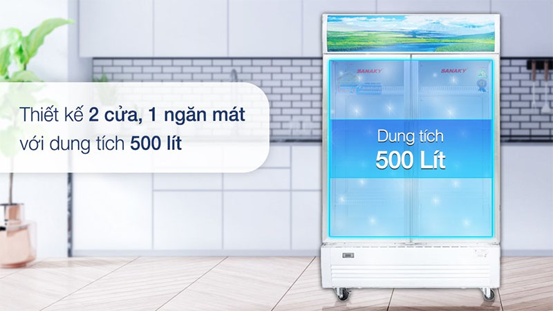 Tủ mát Sanaky VH-6009HP - Hàng chính hãng