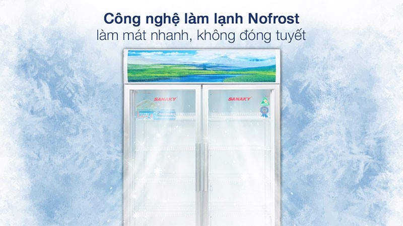 Tủ mát Sanaky VH-6009HP - Hàng chính hãng