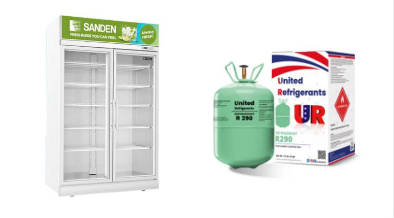 Tủ mát Sanden Intercool SPM-1200C  - Hàng chính hãng